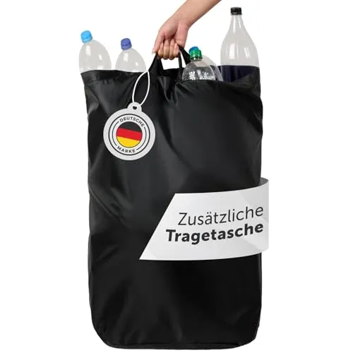Blumtal Pflandflaschen Sammelbehälter 100L in schwarz von Blumtal