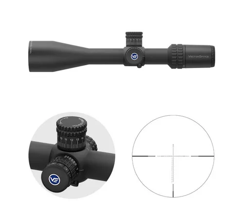 Vector Optics Vector Optics SCFF-44 Orion Pro Max 6-24x50FFP MOA Zielfernrohr (Ideal für Jagd, Sport und Airsoft)