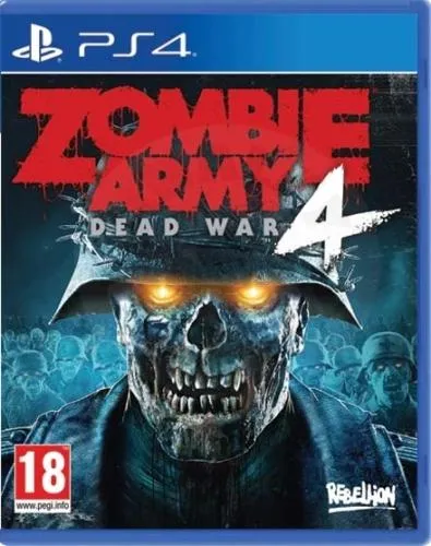 PLAION Zombie Army 4: Dead War für PS4 - Horror-Shooter mit epischen Waffen - Spiele: Horror-Shooter für PS4, erlebe packende Multiplayer-Action gegen Hitlers untote Armee mit verbesserten Nahkampf-Mechaniken und epischen Waffen!