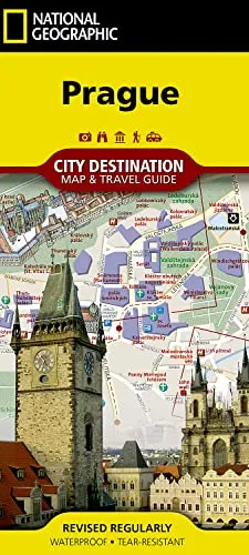 National Geographic City Destination Map Prague: City Map & Travel Guide. Points of Interest, Additional Inset Map (National Geographic Destination City Map)