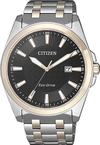 CITIZEN Eco-Drive Saphire Herren Armbanduhr BM7109-89E - Armbanduhren für Herren, mit Eco-Drive Technologie für nachhaltigen Betrieb ohne Batteriewechsel – läuft über sechs Monate im Dunkeln.