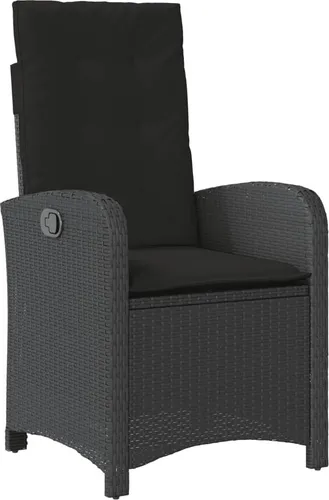 vidaXL Gartensessel mit Kissen - Verstellbarer Relaxsessel - Relaxsessel & -liegen mit verstellbarer Rückenlehne, ideal für entspannte Stunden im Garten oder auf der Terrasse.