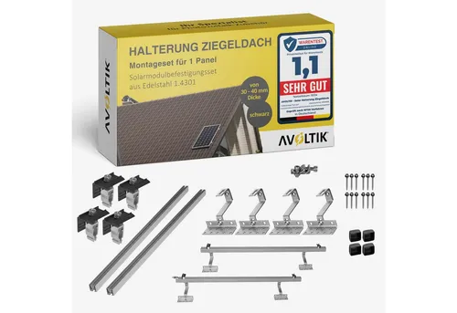 Avoltik Solarmodul-Halterung für Ziegeldach