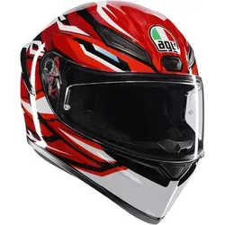 AGV K1 S Lion Integralhelm schwarz unisex, 61 - Motorradhelm mit klarem Visier und Pinlock Vorbereitung. Komfortables, waschbares Innenfutter und schnelles Visierwechsel-System für maximalen Fahrspaß.