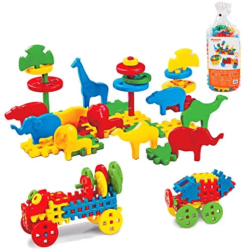 MARIOINEX Bausteine Mix 100 Elemente 00208