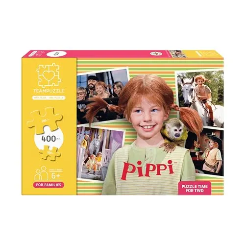 Pippi Langstrumpf Puzzle 400 Teile – Familienfun für alle Altersgruppen