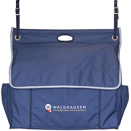 WALDHAUSEN Boxentasche, blau - Sonstige Reitausrüstung, der ideale Ordnungshelfer für die Box mit viel Stauraum und einfachem Transport dank Tragegurt.