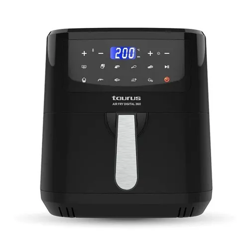 Heißluftfritteuse Taurus AIR FRY DIG 360 Schwarz 2150 W 7,5 L