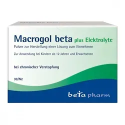 Macrogol beta plus Elektrolyte Plv.z.h.e.l.z.einn.