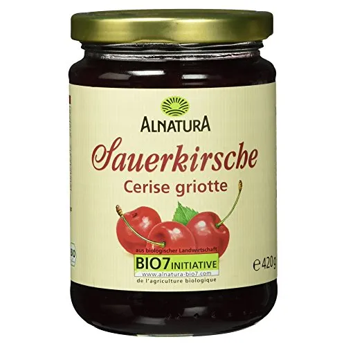 Alnatura Bio Fruchtaufstrich Sauerkirsche, 420g