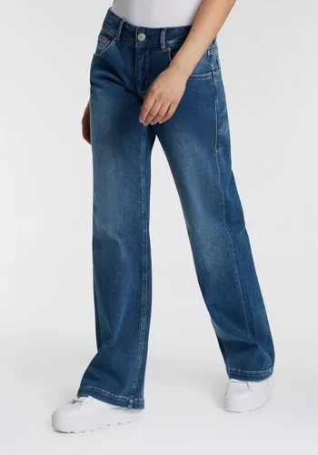 Herrlicher 5-Pocket-Jeans Edna Denim Cashmere Touch im Flared Fit, Cashmere Touch