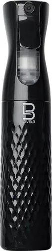 L3VEL3 Beveled Spray Bottle Schwarz Sprühflasche