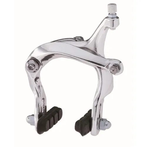 Point Synchron-Bremse für Hinterrad - Alufelgen 57-75 mm, Silber - Hochwertige Hinterrad Synchron-Bremse aus geschmiedetem Aluminium für Alufelgen. Leicht und robust mit einem Gewicht von nur 186g, ideal für präzise Bremsleistung.