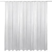 Bestlivings Gardine Skylight Voile Bleiband 300 cm x 145 cm Weiß