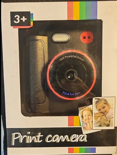 Kinderkamera Sofortbildkamera, Ambesty Digitalkamera für Kinder mit Druckpapier