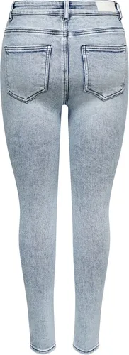 ONLY Damen Onlmila Life Hw Sk ANK DNM Bj170 Noos - Light Blue Denim, 27W/32L - Jeans mit 94% Baumwolle, unterstützt die Better Cotton Initiative für nachhaltige Mode.