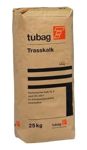 Tubag TK Trasskalk HL 5 25 kg in beige von quick-mix Gruppe GmbH & Co. KG