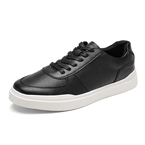 Bruno Marc Herren Sneaker Schnürhalbschuhe Elegante Turnschuhe Walkingschuhe Mode Schuhe,Size 40,Schwarz,SBFS223M