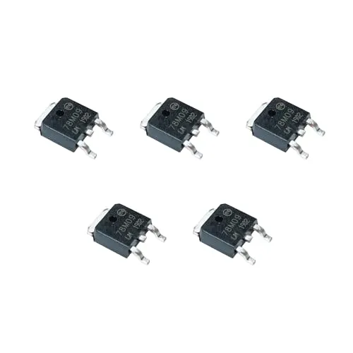 Stück Spannungsregler 9V 500mA 7809 78M09 L78M09 L78M09C LM78M09 TO-252 DPAK 5