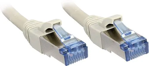 LINDY 47133 RJ45 Netzwerkkabel, Patchkabel CAT 6a S/FTP 1.50m Grau 1St.