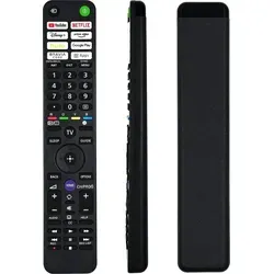 Universal Fernbedienung für alle SONY Smart TV / LCD LED QLED UHD 4K 8K 3D - Schwarz