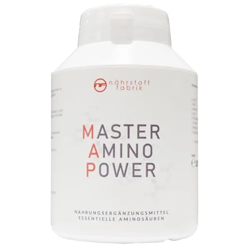 MASTER AMINO POWER PATTERN 99% NNU 1000mg 180 Presslinge vegan Aminosäuren nach Prof. Dr. Lucà- Moretti