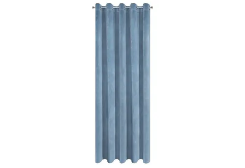 Eurofirany Villa Samtvorhang 140x250 cm in blau von Eurofirany