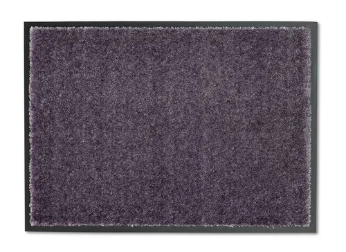 SCHÖNER WOHNEN Fußmatte Miami Col. 042 - Dunkelgraue Fußmatte aus 100% Polyamid, robust und schmutzabweisend, ideal für den Eingangsbereich. Maße: ca. 67x100cm.