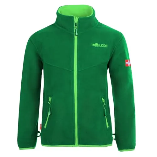 Trollkids Kids Oppdal Jacket XT 164, Dark Green