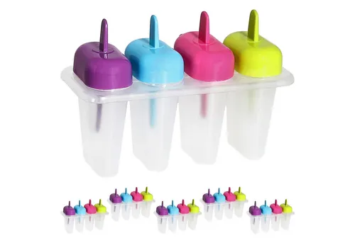 CEPEWA Eisform Eisform für Speiseeis 6x4er Set für 24 Eis 15,5x10x7,5cm Kunststoff