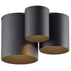 Paul Neuhaus LED-Deckenleuchte 3flg - Moderne 3-flammige Deckenleuchte mit 26,7W LED und 2840lm Helligkeit, dimmbar und spritzwassergeschützt (IP44), ideal für Wohnräume.