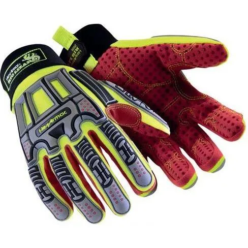 Schutzhandschuh HexArmor Rig Lizard 2039 Größe 12 - Arbeits- & Schutzkleidung mit IR-X® Impact Exoskeleton-Stoßschutz und strapazierfähiger MudGrip+®-Handinnenfläche für optimalen Schutz und Sicherheit.