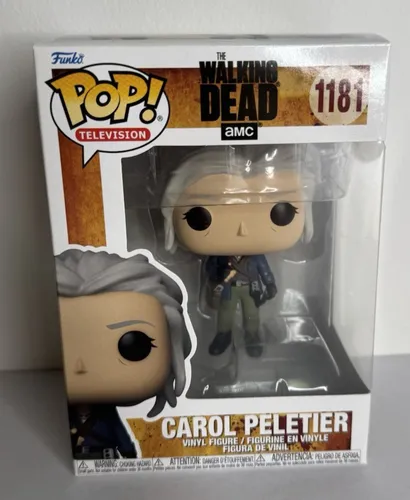 FUNKO POP! - CAROL PELETIER 1181 - The Walking Dead - Action-Figur von Carol Peletier aus The Walking Dead, original und lizenziert, ideal für Sammler und Fans der Serie, inklusive Schutzbox.