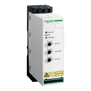Schneider Sanftanlasser ATSU01N232LT | 32A Softstarter für effizienten Motorstart - Sanftstarter Kategorie: Kompakter 32A Softstarter für sanften Motorstart bis 15 kW, ideal für Industrieanwendungen mit integriertem ByPass für energieeffizienten Betrieb.