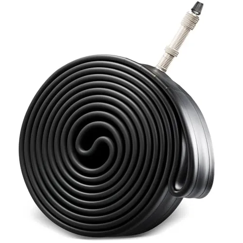 FISCHER Fahrradschlauch 26 Zoll – für ETRTO 40/62-559 | Dunlop-Ventil | Hochwertiger Fahrrad-Schlauch für City- & Trekkingräder | Robuste, elastische & langlebige 26er Fahrradschläuche