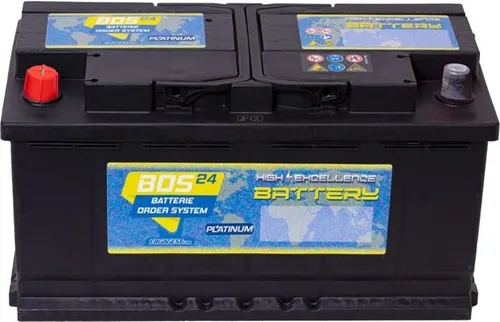 BOS24® Optimum Perfomance BOS_E12 Starterbatterie 12V 70 AH 640A PLUSPOL LINKS