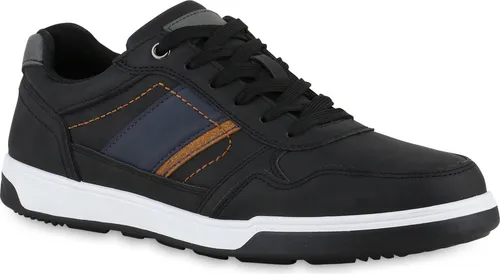 VAN HILL 839999 Herren Sneaker Low mit Bequemer Profil-Sohle