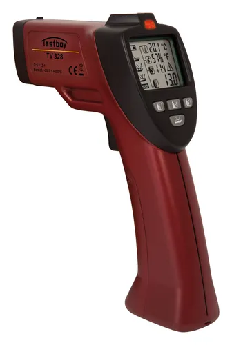 Testboy Infrarot-Schimmeldetektor TV 328 - Feuchtigkeitsmessgerät zur präzisen Schimmelüberprüfung, ideal für Hausbesitzer und Renovierer.