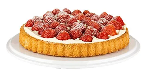 APS Torten- / Konditorplatte Ø 31 cm - Servierplatte aus bruchsicherem Melamin, ideal für die ansprechende Präsentation von Torten. Leicht, langlebig und spülmaschinengeeignet – perfekt für jeden Anlass.