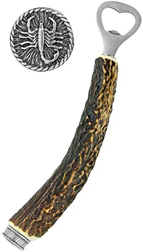 Funk Hirschhorn Flaschenöffner mit Zierkappe von Funk Hirschhorn