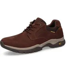 Camel Active Sneaker - Cafe Leder/Textil - Herren Schnürer aus robustem Leder und Textil, ideal für Komfort und Langlebigkeit. Mit profilierter Laufsohle und herausnehmbarer Einlegesohle für ein angenehmes Tragegefühl.