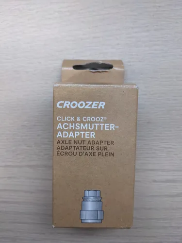 Croozer Achsmutteradapter M10 x 1 - Fahrradanhänger, ideal für die sichere Befestigung von Croozer Anhängern mit einfacher Montage.