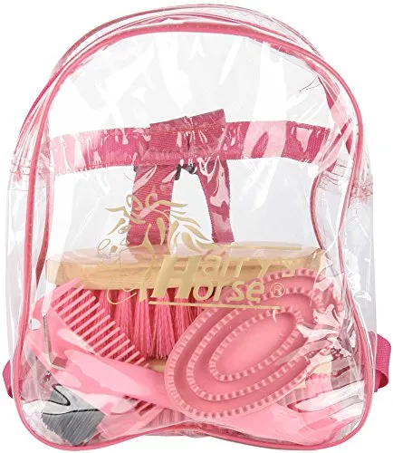 Harry's Horse Backpack Grooming kit, Farbe:rosa