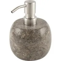 wohnfreuden Seifenspender Marmor Seifenspender Bizo grau in grau von Wohnfreuden