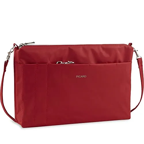 Picard Schultertasche PICARD Taschen-Organizer Switchbag - Handtaschen aus strapazierfähigem Nylon in festlichem Rot, ideal für Ordnung und Stil unterwegs – perfekt für jeden Anlass.