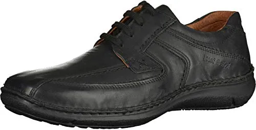 Josef Seibel Anvers 08 Herren Derby Schnürhalbschuhe - Herren-Schnürhalbschuhe aus hochwertigem Echtleder, ideal für Büro und Freizeit, mit handgenähter Verarbeitung für extreme Flexibilität und Komfort.