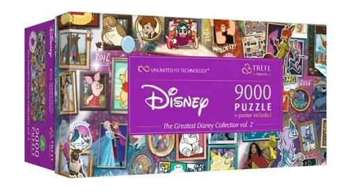 Trefl Puzzle The Greatest Disney Collection Vol. 2 – 9000 Teile