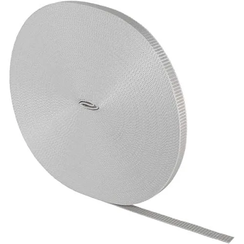 Schellenberg 11431 Rolladengurt 18 mm x 50 m - Fensterbeschläge: Strapazierfähiges Gurtband für Rollladensysteme, langlebig und abriebfest mit verstärkten Webkanten, ideal für Fenster- oder Türrollläden.