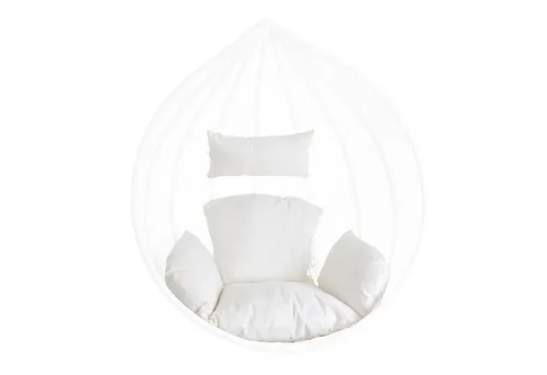 ESTEXO Sitzkissen für Hängesessel - Beige - Bequemes Sitz- und Rückenkissen für Hängesessel, abnehmbarer und waschbarer Bezug, ideal für entspannte Stunden im Freien oder Zuhause.