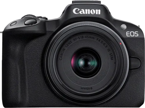 Canon EOS R50 Systemkamera + RF-S 18-45 is STM